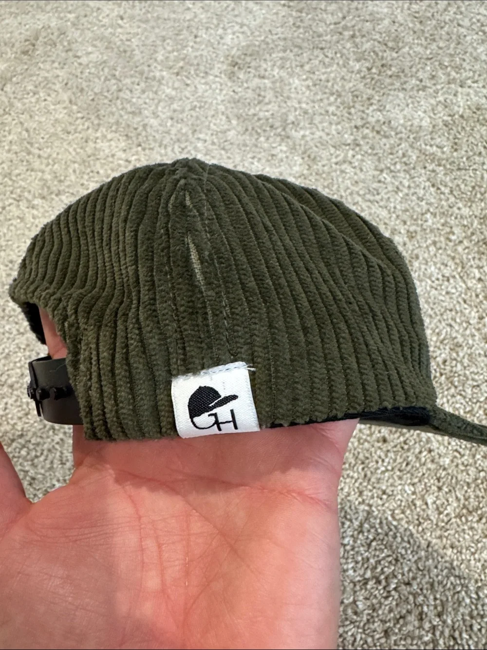 George Hats soft olive